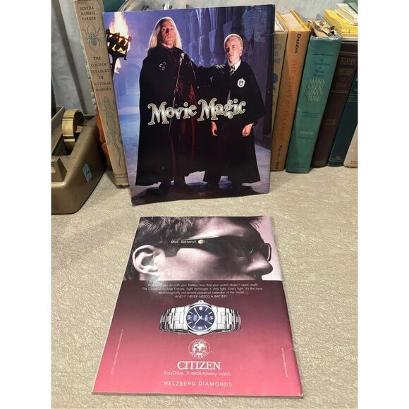 Harry Potter Entertainment Weekly/Movie Magic Magazine Lot-Good Condition - Picture 6 of 7